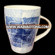 Ceramic mug modern turkish arabic coffee cups